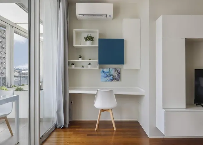 شقة Modern Penthouse With Terrace And Parking فلورنس